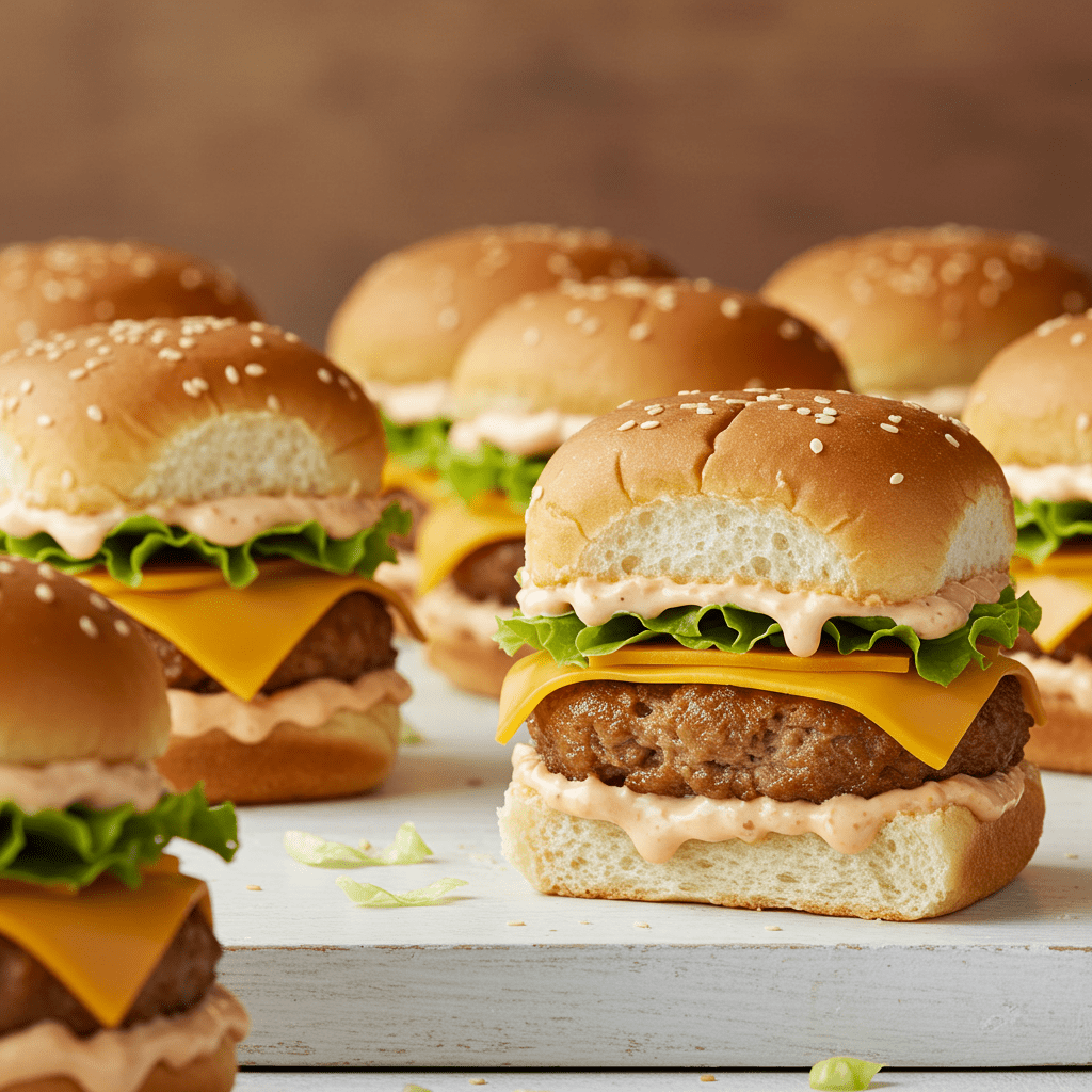 Craving a Big Mac? Try These Healthy Turkey Sliders Instead 1 Craving a Big Mac? Try These Healthy Turkey Sliders Instead