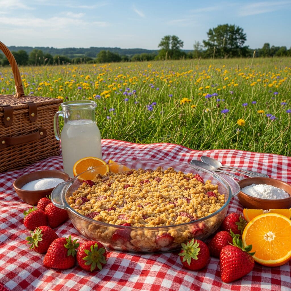 Step-by-Step: How to Make Strawberry Crumble