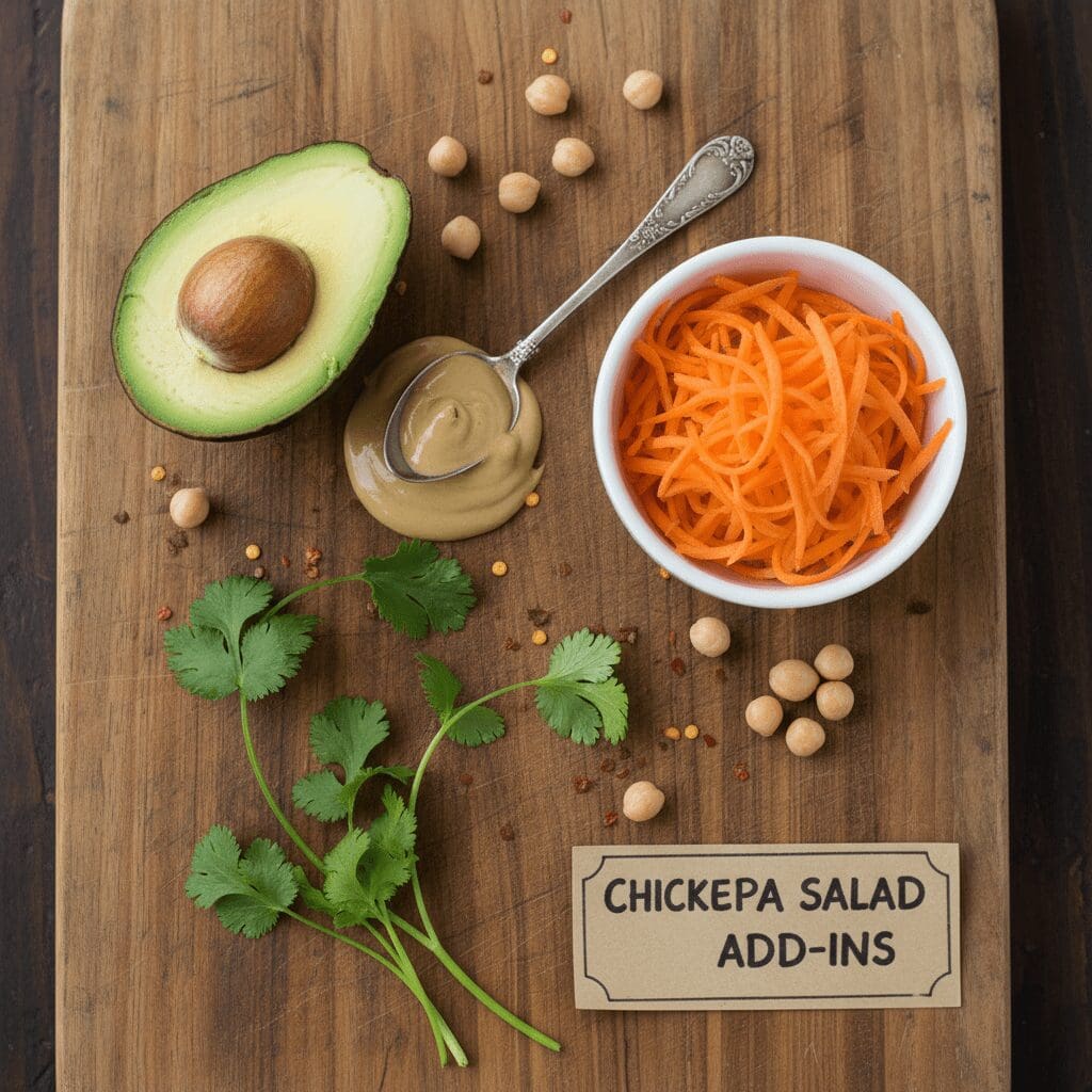 How to serve your chickpea salad sandwich