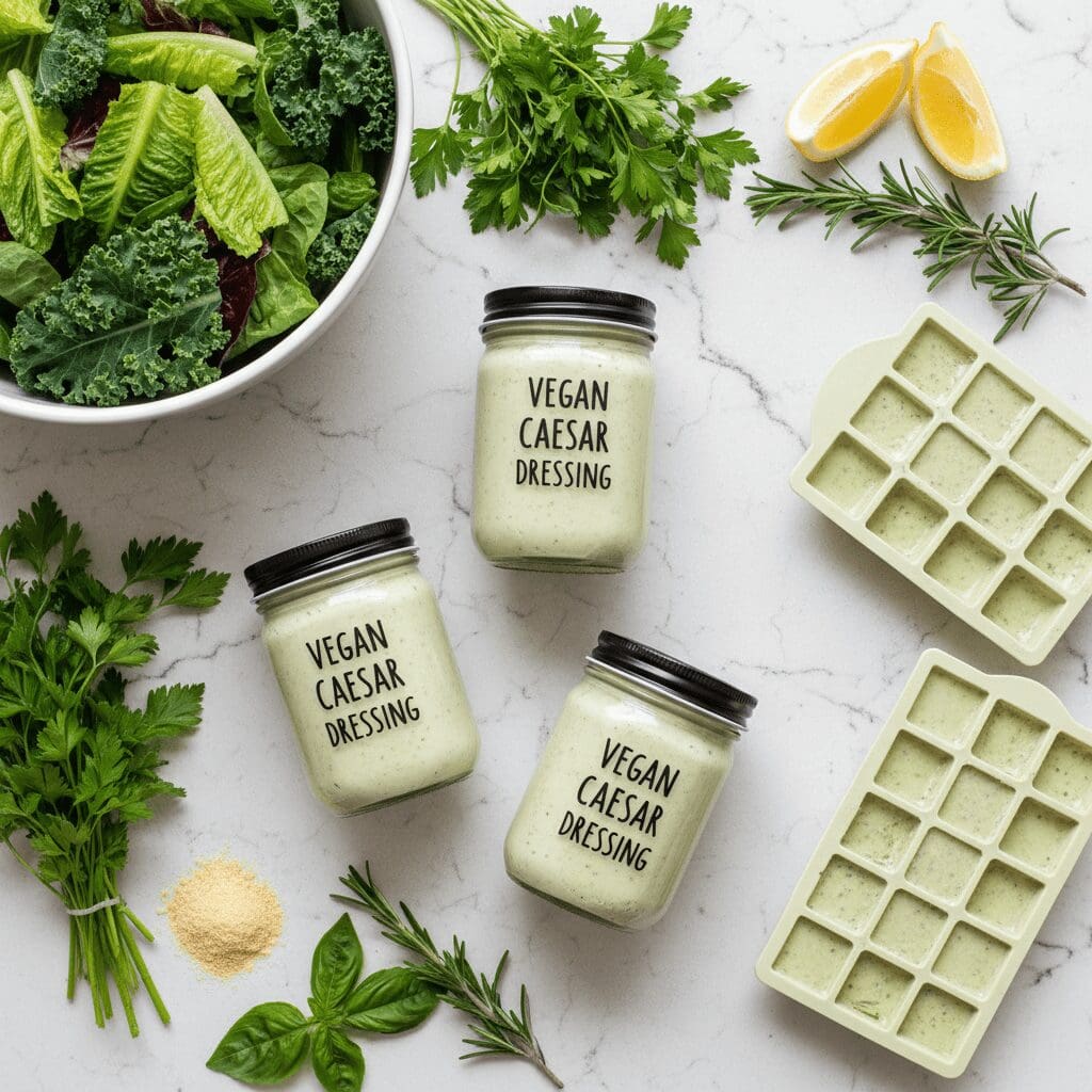 How to Store and Prepare Vegan Caesar Dressing for Weekly Meals